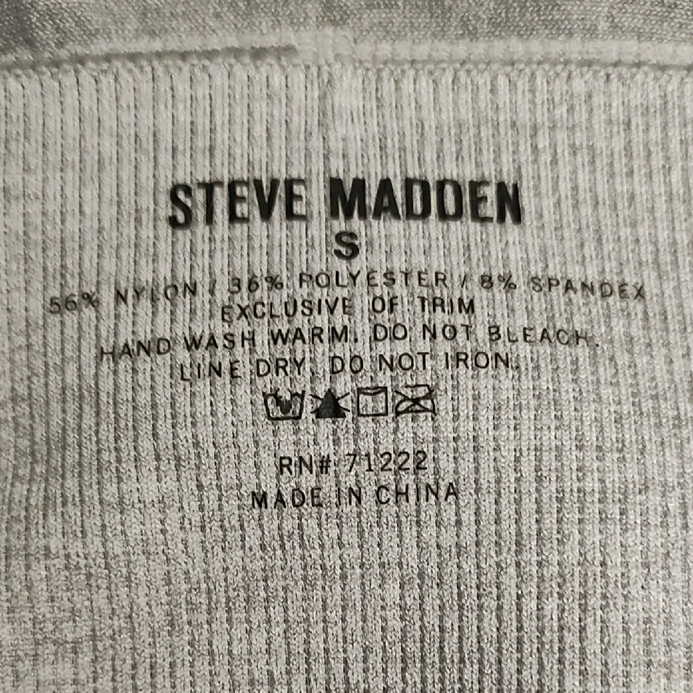 Steve Madden Gray Sports Bra Intimates - Picture 5 of 5